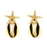 FORNELLS earrings #shiny gold 1 u