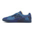 Puma Clyde PreGame Runway Lace Up Mens Blue Sneakers Casual Shoes 39208201