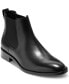 ფოტო #1 პროდუქტის Men's Hawthorne Leather Pull-On Chelsea Boots