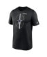 ფოტო #3 პროდუქტის Men's Black Dallas Cowboys Legend Icon Performance T-shirt