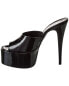 Фото #2 товара Paris Texas Marina Patent Platform Sandal Women's Black 38