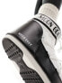 Moon Boot mid ankle snow boots in black and white