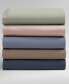 Фото #7 товара Organic Earth Solid Cotton Sateen 300 Thread Count 4 Piece Sheet Set, Queen