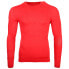 Фото #1 товара Diadora Act Training Crew Neck Long Sleeve Athletic T-Shirt Mens Red Casual Tops