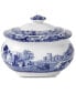 Blue Italian Covered Sugar Bowl