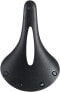 Фото #1 товара Brooks C19 Carved All Weather Saddle - Steel, Black, Men's