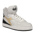 Фото #2 товара Diadora Mi Basket Used High Top Mens Off White Sneakers Casual Shoes 158569-C95