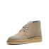Clarks Desert Coal 26169998 Mens Brown Suede Lace Up Chukkas Boots
