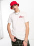 The Hundreds world famous t-shirt in white with chest and back print