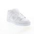 Фото #3 товара DC Pure Mid ADYS400082-WGY Mens White Leather Skate Inspired Sneakers Shoes