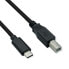 Фото #2 товара ROLINE USB2.0 Kabel Typ C-B ST/ST 4.5m - Cable - Digital