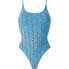 CALVIN KLEIN UNDERWEAR Scoop Back Print Swimsuit