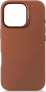 Decoded Decoded Leather Backcover - skórzana obudowa ochronna do iPhone 16 Pro kompatybilna z MagSafe (tan)