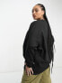 Фото #2 товара Calvin Klein Jeans Plus lightbox monogram logo sweatshirt in black