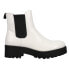 Фото #1 товара Dirty Laundry Maps Round Toe Chelsea Womens White Casual Boots GMOD14XDF-100