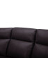 Фото #14 товара Addyson 117" 5-Pc. Leather Sectional with 2 Zero Gravity Recliners with Power Headrests, Created for Macy's