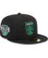 Фото #1 товара Men's Black Austin Fc Patch 59Fifty Fitted Hat