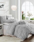 Фото #2 товара Charming Ruched Rosette Duvet Cover Set - Twin/Twin XL