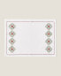 Фото #4 товара Embroidered cotton linen placemat