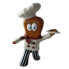 MARUKATSU Wo!men Chef Gingerbread Figure