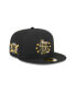 Фото #2 товара Men's Black St. Louis Cardinals 2024 Armed Forces Day On-Field 59FIFTY Fitted Hat