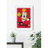 Wandbild Mickey Mouse Magnifying Glass