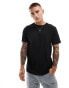 Фото #1 товара French Connection classic short sleeve t-shirt in black