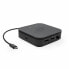 Фото #2 товара i-tec Thunderbolt 3 Travel Dock Dual 4K Display with Power Delivery 60W + Universal Charger 77 W - Wired - Thunderbolt 3 - 60 W - 10,100,1000 Mbit/s - Black - 10 Gbit/s
