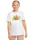 Фото #1 товара Big Kids' Sportswear Cotton Logo Crewneck T-Shirt