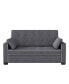 Фото #1 товара 66.5" W Polyester Augustus Full Convertible Sofa