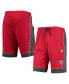 Men's Red, Pewter Tampa Bay Buccaneers Fan Favorite Fashion Shorts