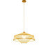 Фото #3 товара Потолочный светильник DKD Home Decor из коричневого бамбука (50 x 50 x 23 см)