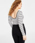 Фото #2 товара Women's Long-Sleeve Bodysuit, Created for Macy's