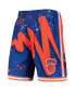 ფოტო #3 პროდუქტის Men's Blue New York Knicks Hardwood Classics 1991 Hyper Hoops Swingman Shorts