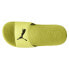 Puma Cool Cat 2.0 Sport Slide Womens Yellow Casual Sandals 39096313