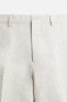 100% LINEN SUIT TROUSERS