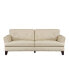 Фото #2 товара White Label Emilio 88" Leather Sofa