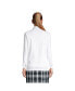 Фото #5 товара Women's School Uniform Tall Long Sleeve Interlock Polo Shirt