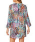 ფოტო #2 პროდუქტის Women's Scoop-Neck Bell-Sleeve Cover-Up Tunic