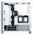 Corsair iCUE 4000X RGB - Midi Tower - PC - White - ATX - Plastic - Steel - Tempered glass - Gaming