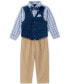 Фото #1 товара Костюм Nautica Baby Boys Shirt & Vest Set