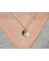 ფოტო #3 პროდუქტის Sterling Silver Yin Yang BFF Pendant Necklaces