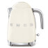 Фото #2 товара SMEG electric kettle KLF03CREU (Cream) - 1.7 L - 2400 W - Cream - Plastic - Stainless steel - Water level indicator - Overheat protection