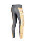 ფოტო #4 პროდუქტის Women's Charcoal, Tennessee Orange Tennessee Volunteers Dormer Knit Leggings