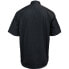 Фото #2 товара River's End Ezcare Woven Short Sleeve Button Up Shirt Mens Black Casual Tops 733