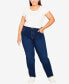 Plus Size Butter Denim Regular Length Straight Leg Jean