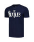 Men's and Women's Navy The Beatles Logo T-shirt