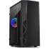 Фото #2 товара Inter-Tech B-02 RGB - Tower - PC - Black - ATX - micro ATX - Acrylic - Blue - Green - Red