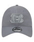 Фото #4 товара Men's Gray Cincinnati Bengals Color Pack 9TWENTY Adjustable Hat