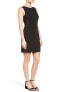 Фото #3 товара Michael Kors Women's Studded Tulle Inset Party Dress Sleeveless Black Size 0